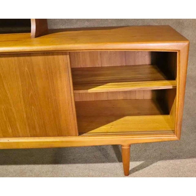 Mid 20th Century Mid 20th Century Danish Mid-Century Sideboard w/ Topper For Sale - Image 5 of 9