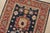 Kazak Runner 2’9” X 9’5” Blue Wool Traditional Hand-Knotted Oriental Rug For Sale In Philadelphia - Image 6 of 14