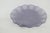 Vintage Mikasa Frosted Glass Plate 1980s Ruffled Lotus Lavender Dinnerware 4748b For Sale In Miami - Image 6 of 11