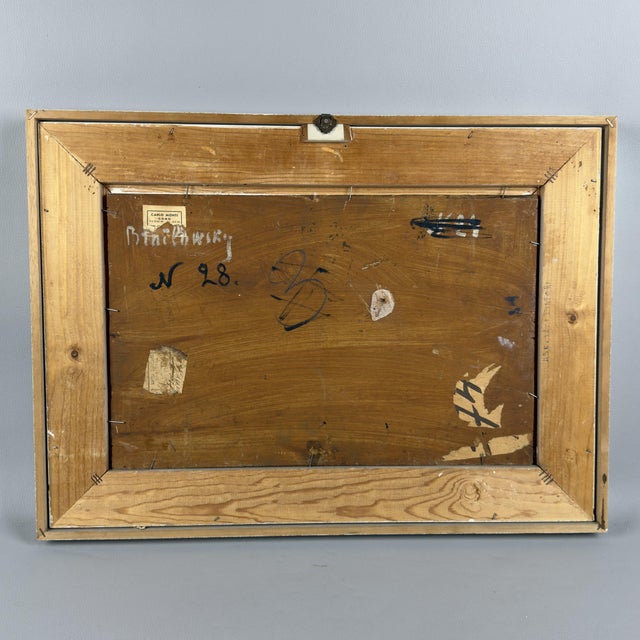 Leonid Brailowsky, Religious Figures, 1900s, Oil on Panel For Sale - Image 8 of 13