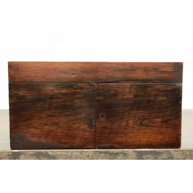 Large, gorgeous writing desk Brass pulls All drawers and pieces intact and working This item includes restricted materials...