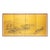 C. 1960s "Landscape With River and Boats", Showa Era Japanese Painted Silk Byobu Screen For Sale