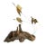 1960s Geese in Flight Sculpture on Driftwood Base For Sale