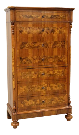 Antique Italian Secretaire in Walnut