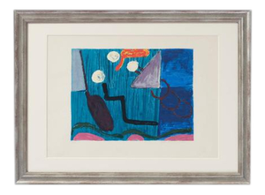 Ida Kerkovius, Point-Line-Area, Serigraph, Framed
