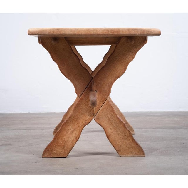 Oak Coffee Table by Henning Kjærnulf, Denmark, 1960s For Sale - Image 6 of 9