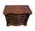 Kevin Charles Cherry Contemporary Traditional Empire Style 32" Serpentine Front Nightstand Chest For Sale - Image 4 of 12