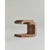 Platane modular side table, plane tree wood by mono editions dimensions: w 50 x d 45 x h 48 cm. Materials: plane tree wood...