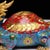 Late 20th Century Gilt Bronze Cloisonné Enamel Dragon-Turtle Figure With Coin Motif For Sale - Image 9 of 9