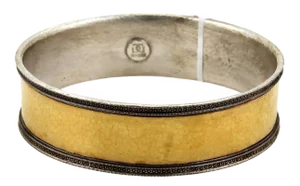 Gurhan Lancelot 24k Gold & Sterling Wide Bangle Bracelet