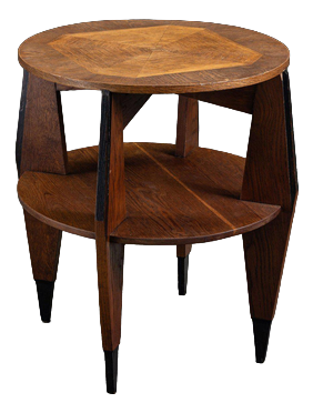 Vintage Amsterdam School Side Table, 1920s