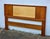 Falster, Denmark Danish Modern Teak & Cane Headboard by Sven Madsen for Falster For Sale - Image 4 of 7