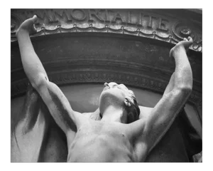 Immortalite, Pere Lachaise, Paris Original Photograph