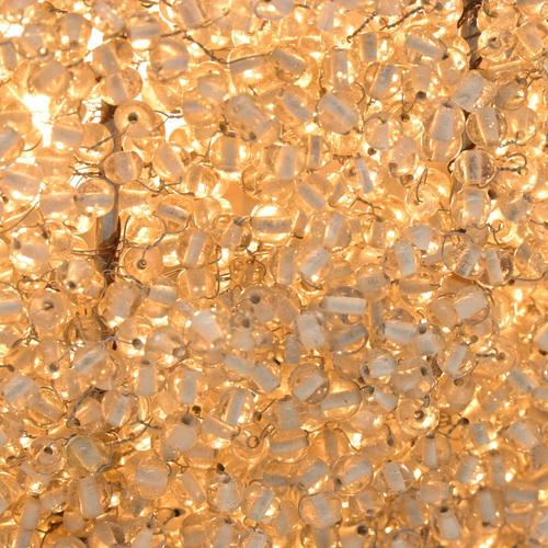 Vintage Glass-Pearl Lamps, 1970s, Set of 3 For Sale - Image 13 of 18