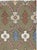 A vintage Turkish Anatolian throw rug. The popular floriated and barbed lattice with rosette bosses takes on an...