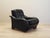 Italain Black Armchair, 1980s For Sale - Image 10 of 18