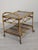 1960s Scandinavian Rattan, Raffia and Glass Serving Cart, 1960s For Sale - Image 5 of 14
