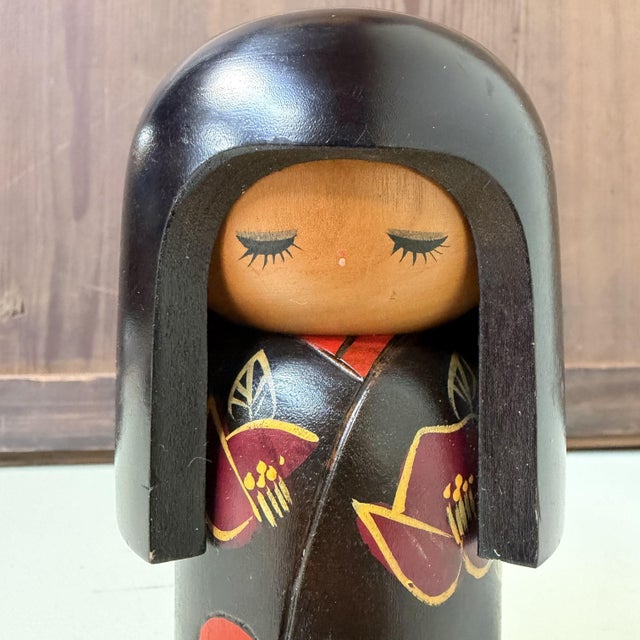 Vintage Sōsaku Kokeshi by Miyashita Hajime, 1970s For Sale - Image 4 of 8