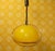 Pendulum Pendant in Yellow Plastic and Chrome, 1970s For Sale - Image 12 of 12