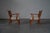 Lounge Chairs with Rattan Backrest, France, 1950s, Set of 2 For Sale - Image 15 of 18