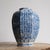Japanese Antique Dutch Delft Vase With Blue and White Chinoiserie Floral Decoration 18th C For Sale - Image 3 of 12