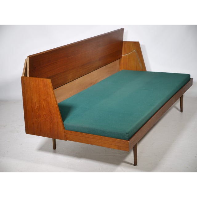 Mid-Century Teak Daybed, 1960s For Sale - Image 6 of 15