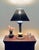 Andrew Wender Studio Pottery Raku Totem Lamps With Custom Copper Shades, Signed - A Pair For Sale - Image 4 of 18