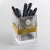 Glass Christian Dior Paris Crystal Desk Accessory Pencil Cup, circa 1990 For Sale - Image 7 of 16