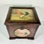 Farmhouse 1970s Vintage Farmhouse Arts & Crafts Boho Chic Velvet Lined Rooster Storage Box For Sale - Image 3 of 18