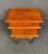 Wood Set of Vintage Danish Mid Century Modern Teak Nesting Tables For Sale - Image 7 of 11
