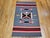 American Vintage American Southwestern Kilim Rug, Handwoven Wool, Mythical Bird Pattern, Pale Blue & Ivory, 4x7 For Sale - Image 3 of 11