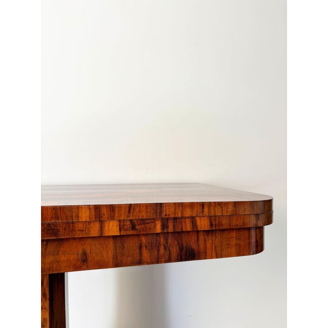Hollywood Regency Regency Console Table in Indian Rosewood, 1800s For Sale - Image 3 of 14