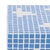 Spritely Home Hikari Cube Cloud Tile Accent Table in Light Blue / White For Sale - Image 4 of 7