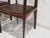 Brown Vintage Italian Dark Brown Wood and Faux Leather Dining Chairs, 1960s, Set of 6 For Sale - Image 8 of 14