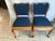 Blue Set of Chairs, 1950s For Sale - Image 8 of 18