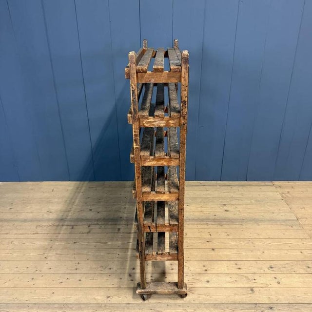 Wooden Shoemaker's Rack, 1920s For Sale - Image 13 of 18