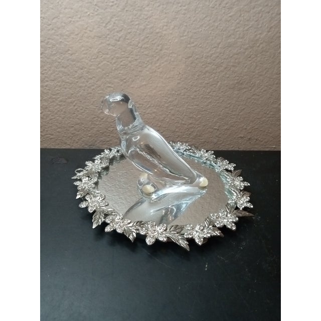 GORGEOUS Baccarat Crystal France 6" Parrot Figurine This product is a striking 6" Baccarat Crystal France parrot figurine,...