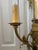 Mid 20th Century Louis XIV Solid Brass 3-Arm Wall Sconces W/Ribbons For Sale - Image 9 of 17