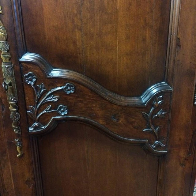 Vintage Wardrobe, Armoire, French Style For Sale - Image 10 of 10