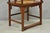 Antique Chinese Elm Hardwood Horseshoe Oriental Huanghuali Lounge Arm Chair For Sale - Image 9 of 16