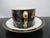 Lynn Chase Leopard Cat Design Jaguar Jungle Porcelain 24k Gold Coffee Mug Cup For Sale - Image 4 of 13
