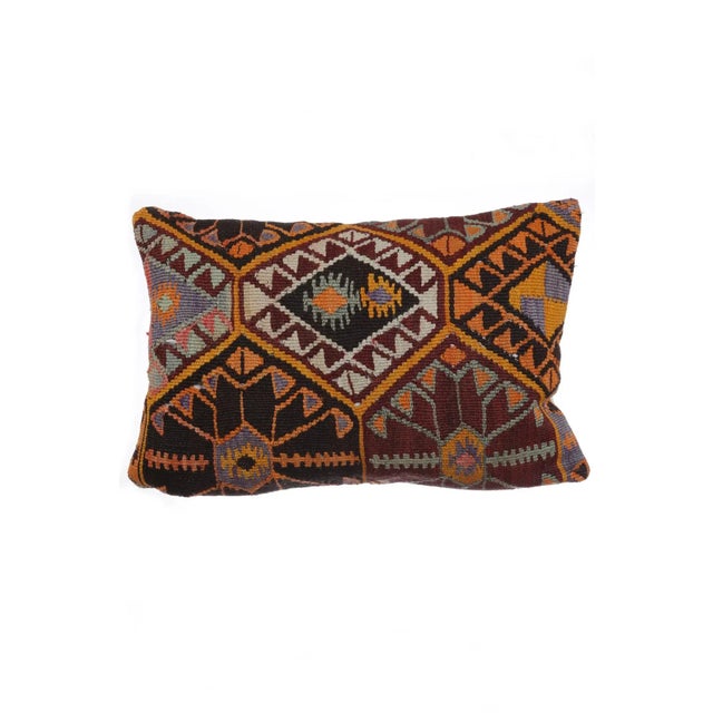 Decorative Kilim Pillow Cover For Sale - Image 4 of 4