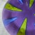 Mid-Century Modern Original Vintage Purple Higgins Art Glass Plate For Sale - Image 3 of 7