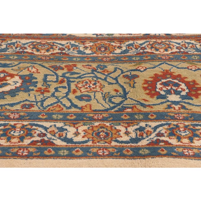 Late 20th Century Late 20th Century Vintage Indian Tabriz Rug - 09'00 X 12'00 For Sale - Image 5 of 9