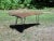 Rustic Vintage Organic Wood Tree Slab Iron Hairpin Leg Cocktail Coffee Table For Sale - Image 3 of 13
