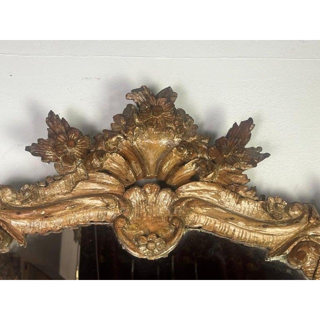 19th C. Italian Rococo Style Mirror For Sale - Image 12 of 13