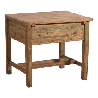 Tyrolean Pine Kitchen Table by Amaru For Sale