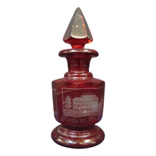 Mid 19th Century Continental Perfume Bottle For Sale
