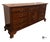 Brown Vintage Jamestown Sterling Chippendale Style Mahogany Triple Dresser & Mirror For Sale - Image 8 of 12