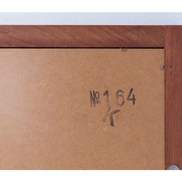 Model 164 Mirror in Teak by Kai Kristiansen for Aksel Kjersgaard, 1960s For Sale - Image 10 of 11